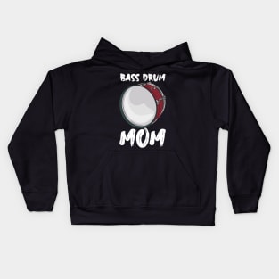 Bass Drum Mom Kids Hoodie